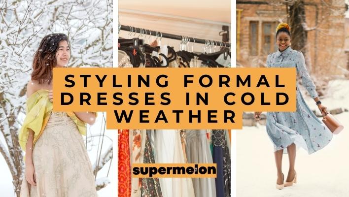 What to Wear Over Formal Dress When Cold featured updated image by The Supermelon