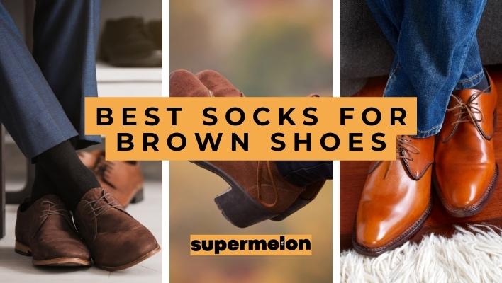 What Color Socks To Wear With Brown Shoes featured image by the supermelon