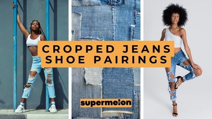 What Shoes to Wear with Cropped Jeans featured image by the supermelon