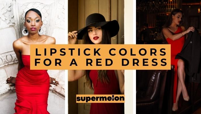 What color lipstick to wear with a red dress featured image by the supermelon